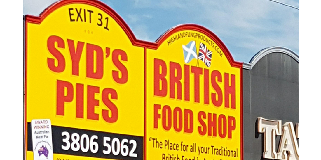 Syd's Pies & British Foods Aspley